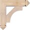 Ekena Millwork Westlake Arts and Crafts Smooth Bracket w/ Offset Brace, Douglas Fir, 5 1/2"W x 18"D x 18"H BKT0604X18X18WTL03SDF - alternate 2